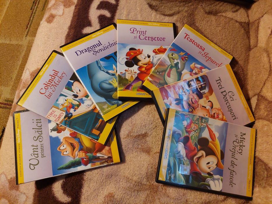 Colectie de desene animate, 7 DVD-uri