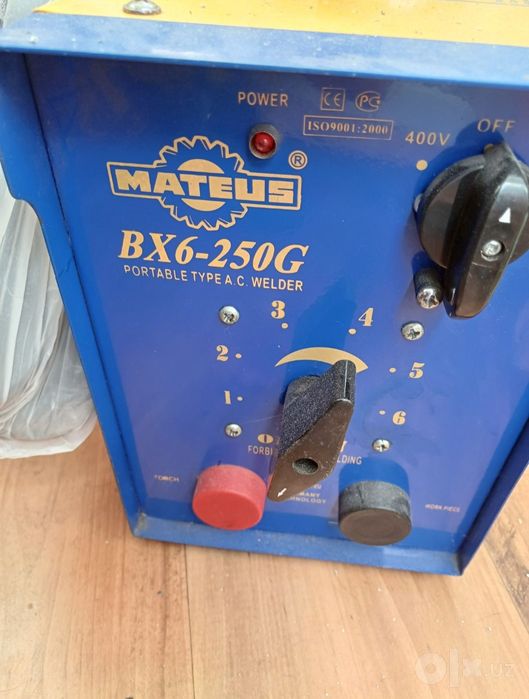 Сварочный аппарат mateus 250A