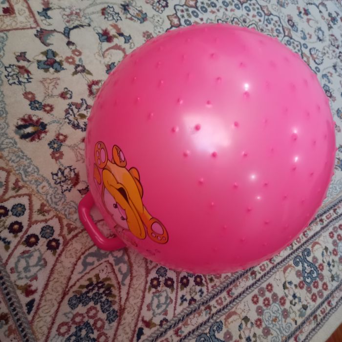 Мяч попрыгунчик с ручкой