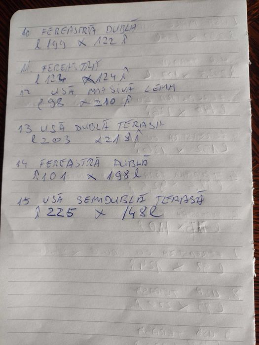 Uși și ferestre termopan din lemn