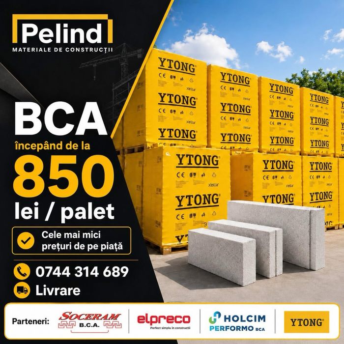 BCA la cele mai bune preturi