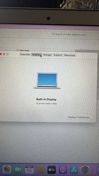 Macbook Air a1466.13.3 инча.8gb 2015година 256ram