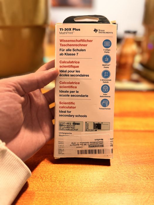 Calculator Texas instruments TI-30X Plus MathPrint