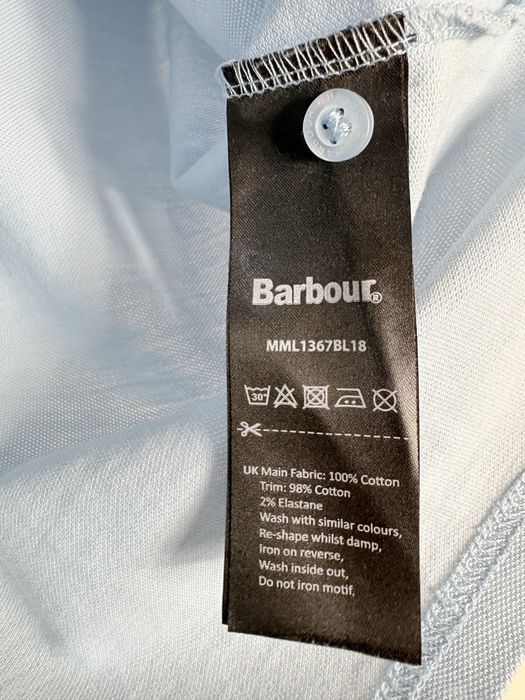 Barbour тениска с яка