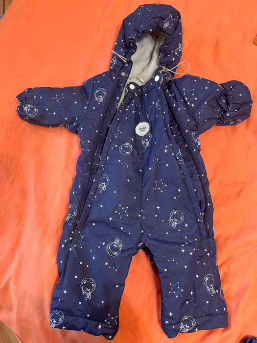 Теплый комбинезон конверт трансформер Batik 68 размер