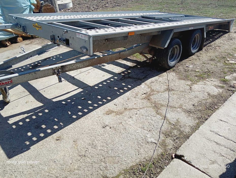 Remorca/ platformă auto de vânzare .