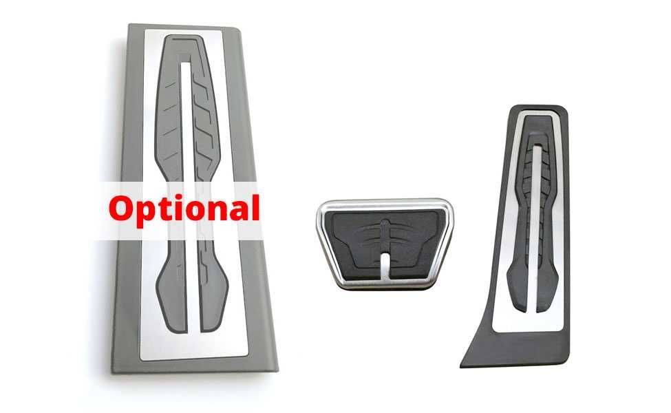 Ornamente INOX pedale M - BMW X3, X4 (G01 G02) 2018+