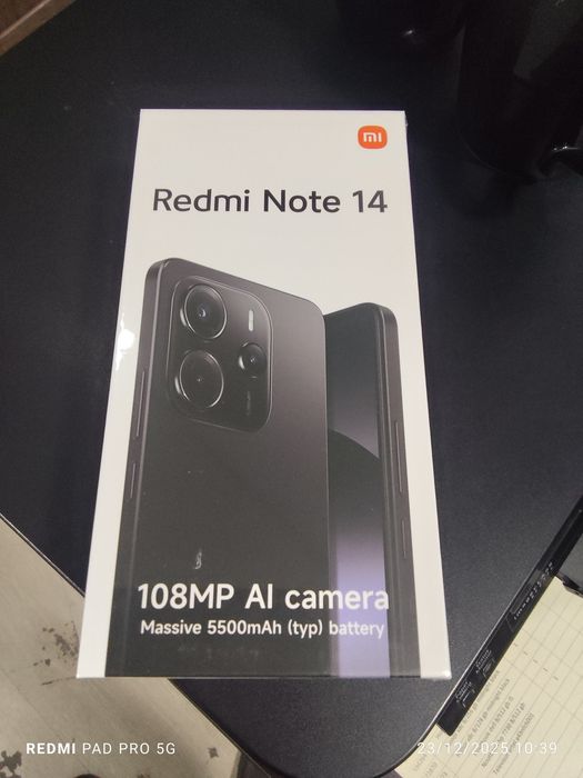 Redmi note 14 8/256 gb lime green