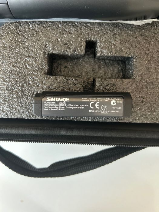 Shure безжичен микрофон GLXD2 и приемник GLXD4