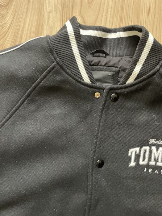 TOMMY HILFIGER bombers / мъжки вълнен зимен бомбър/яке L/XL