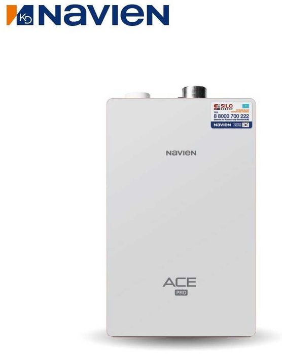 Газовый котел Navien NAVIEN ACE PRO 16K с дымоходом до 160 квадратов