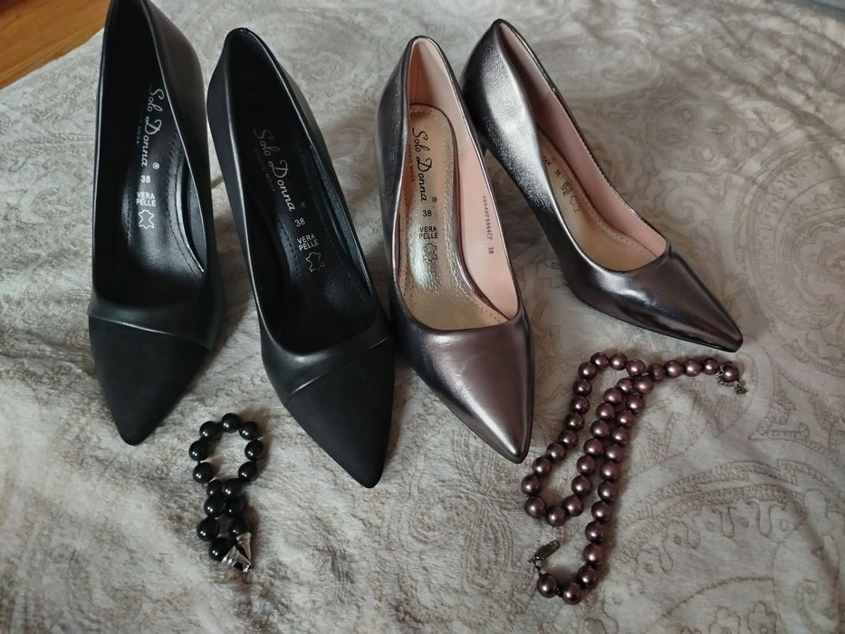 Pantofi din  piele