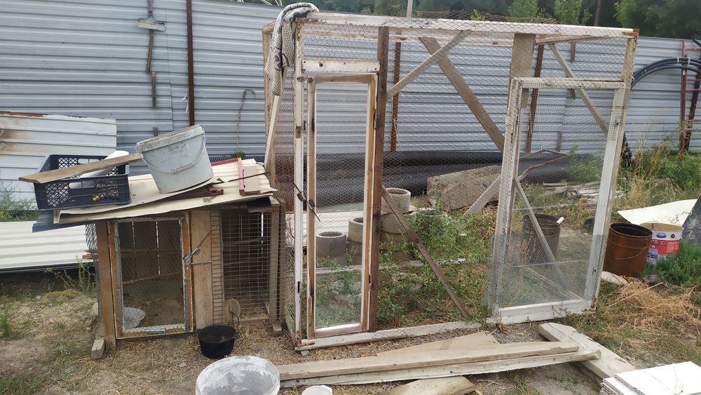 Волер Домик для кур место для отдыха и выход на клетку