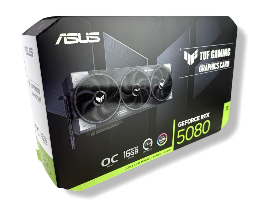Видеокарта ASUS TUF GeForce RTX™ 5080 16GB GDDR7 OC Edition
