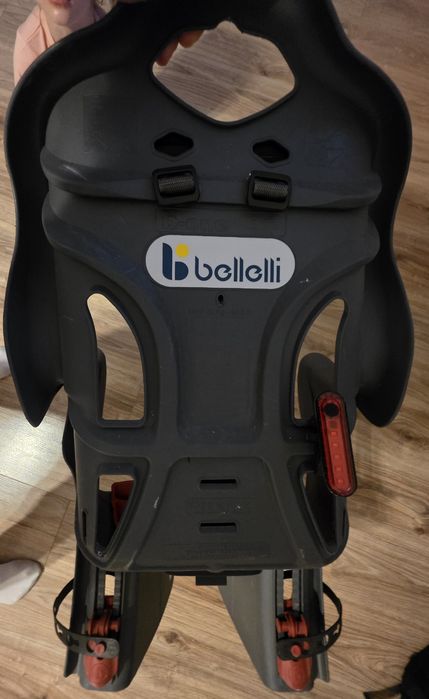 Scaun Bellelli Bicicleta Pentru Copii B-One Clamp Dark Grey