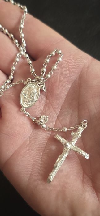 Rozariu argint de mână