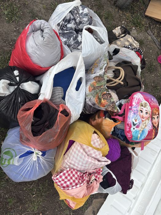 Отдам вещи за фрукты