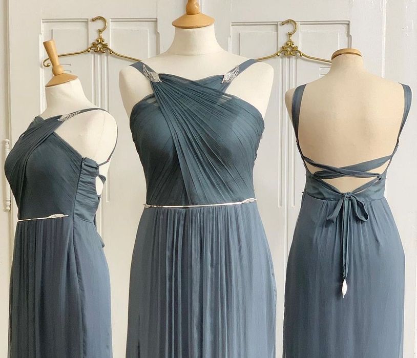 Rochie voal de matase