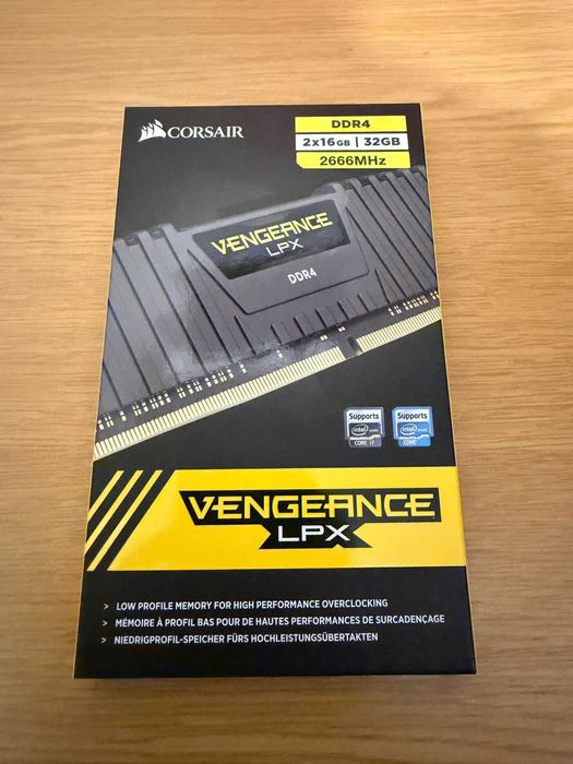 Memorie Corsair Vengeance LPX Black 32GB DDR4 2666MHz CL16