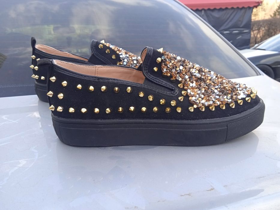 Обувь летняя с блёстками