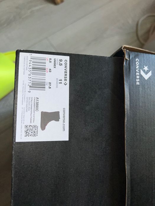 Чисто нови зимни ботуши Converse CTAS Elements Boot X-Hi – Размер 43 (Оригинални)