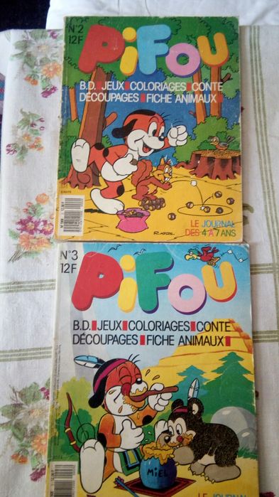 Списание Пиф- комикси Pifou