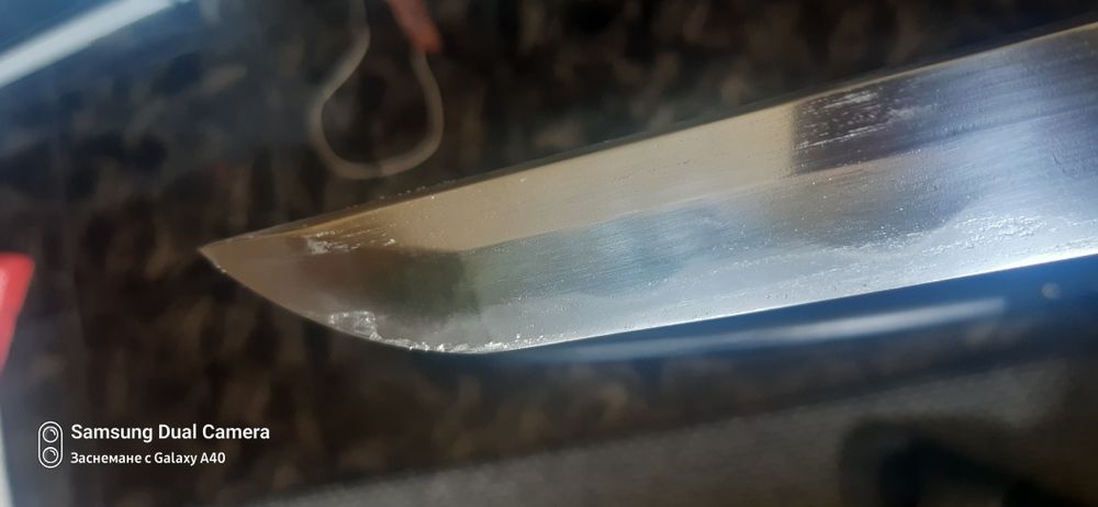 Katana 1095 стомана Rurouni Kenshin,истински хамон