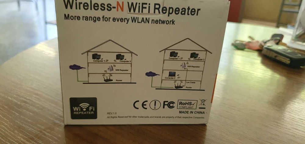 WIRELESS - N  WiFi Repeater