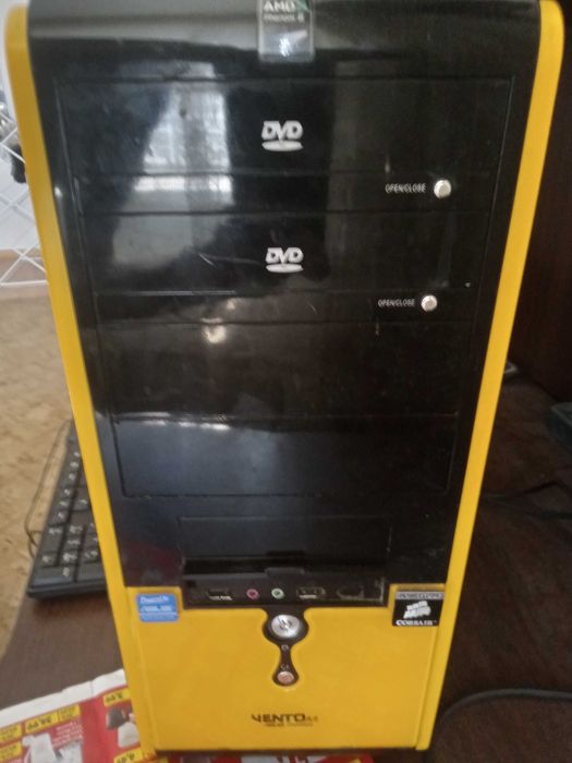 (12.10.26) Бюджетен настолен компютър: ASUS AM3 / Phenom II 3.2GHz / 4GB DDR3 / Corsair 500W