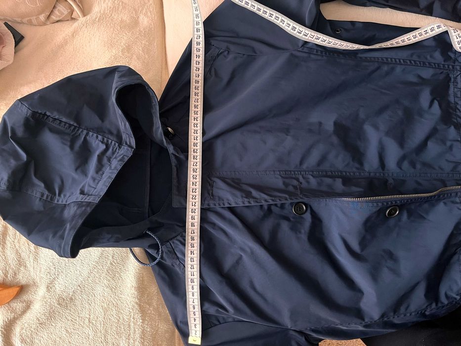 Trenci bluemarin, albastru inchis, Emile Lafaurie, marime S