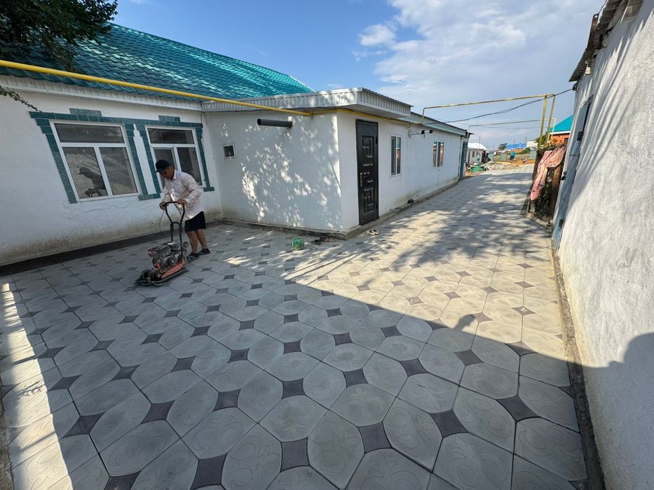 Укладка брусчатка