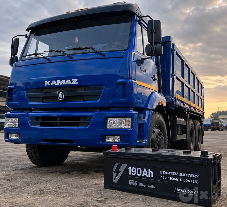 Аккумуляторы для грузовых автомобилей Камаз HOWO chakman Man маз