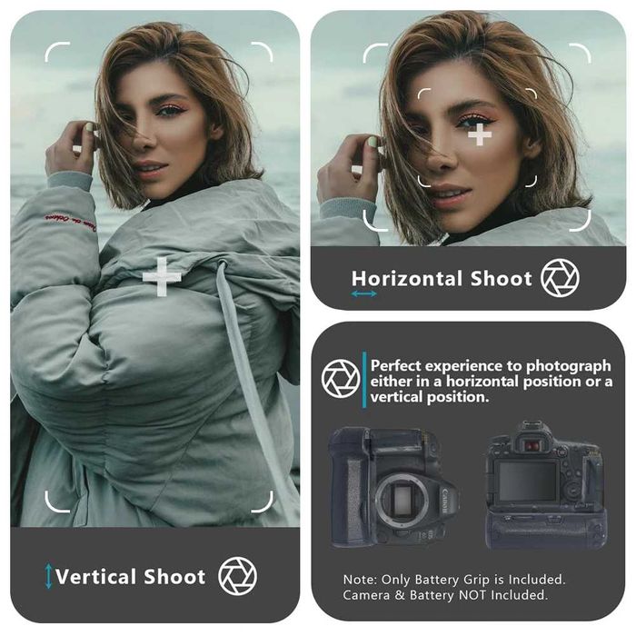 Battery grip BG-E21 suport acumulatori camera DSLR Canon 6D Mark II