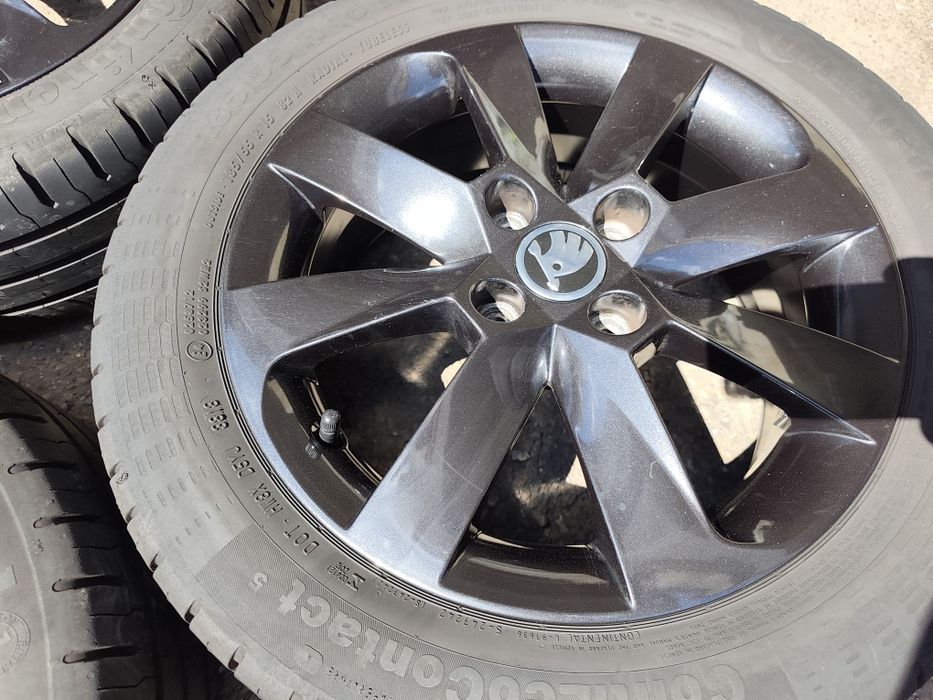 15" оригинални алуминиеви джанти за Skoda/Vw..