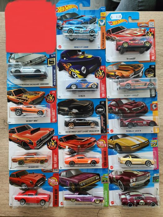 Hot Wheels колички 1/64 - НОВО 2015-2023г