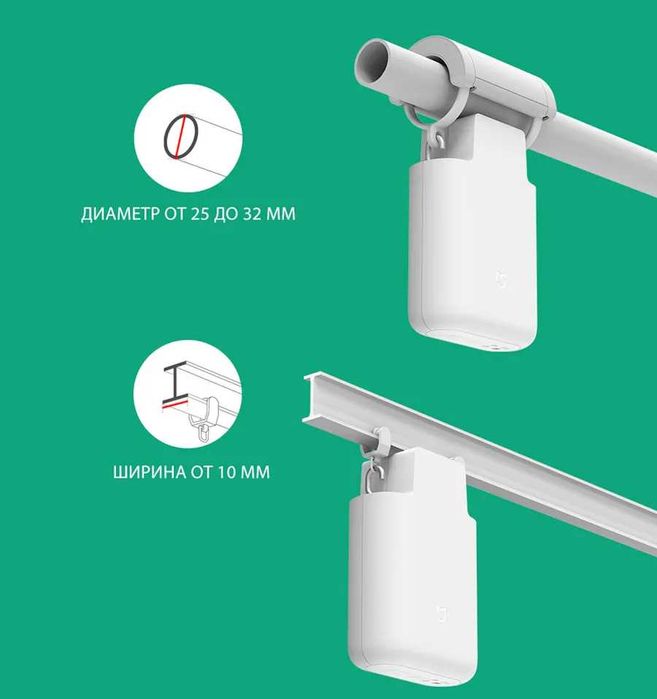 Мотор раздвижных штор Mijia Curtain Companion (умные шторы)