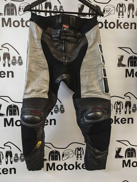 Costum moto piele/textil FLM marime 50/25