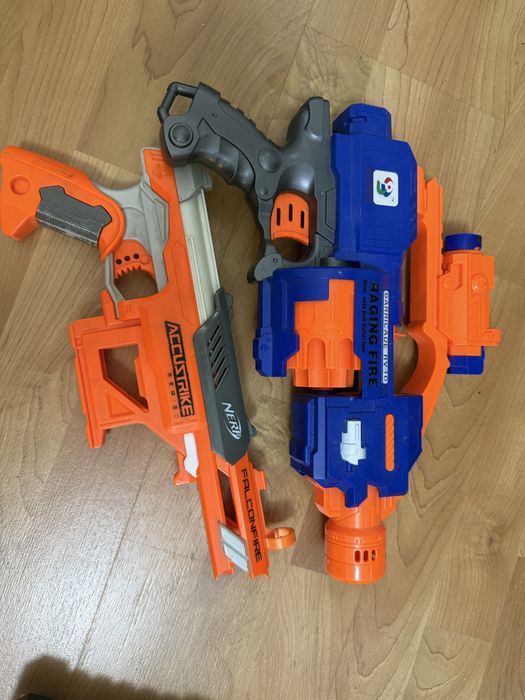 Игрушки  автоматы Nerf для мальчиков
