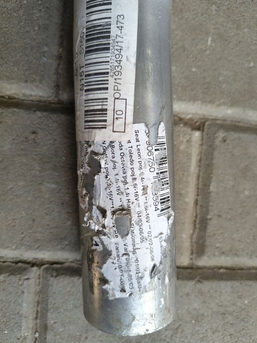 Catalizator eșapament mijloc golf 4 1.6 16v azd