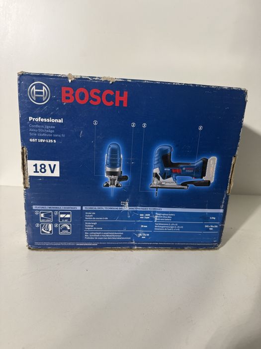 Bosch GST 18V-125S pendular