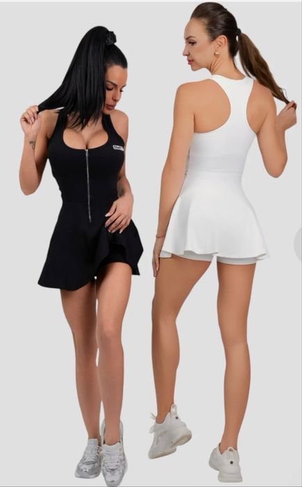 Черна тенис рокля SMFit