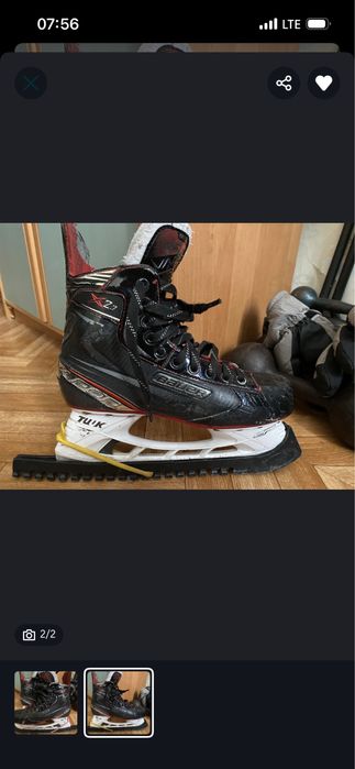 Коньки bauer vapor 2.7 размер 44