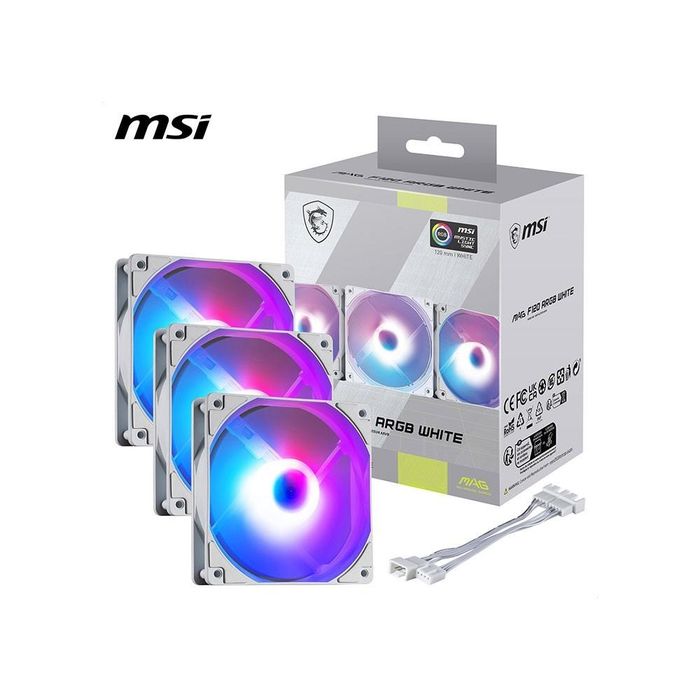 Msi Mag F120 ARGB white