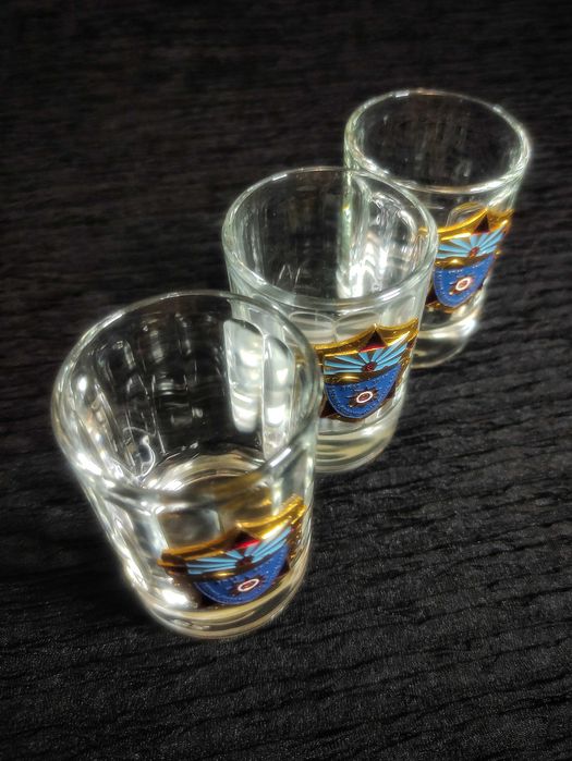 Стопки Подарочные. ВВС СССР. 3 шт. - 50 мл.