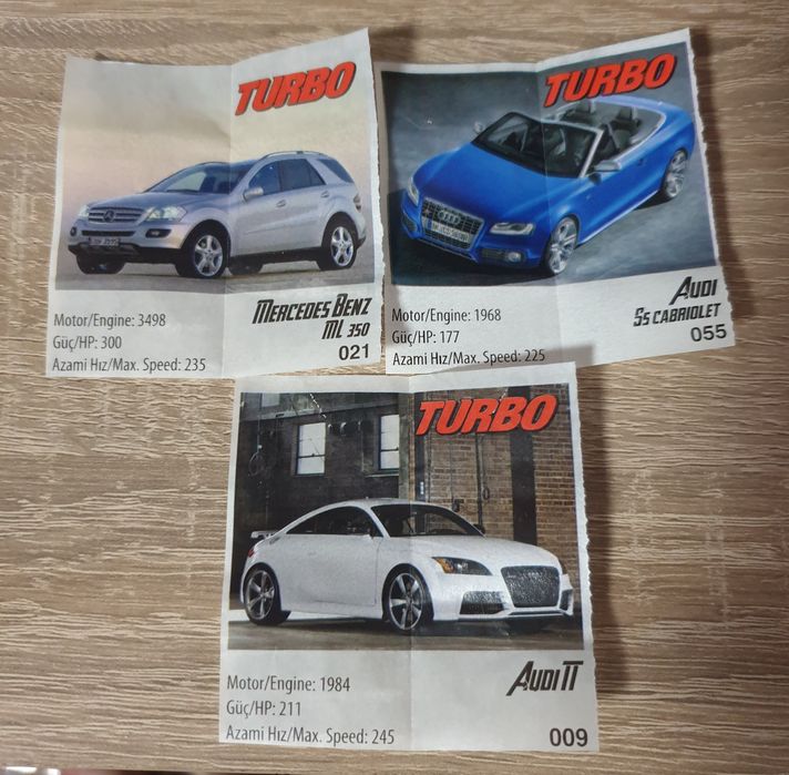 Картинки от дъвки TURBO