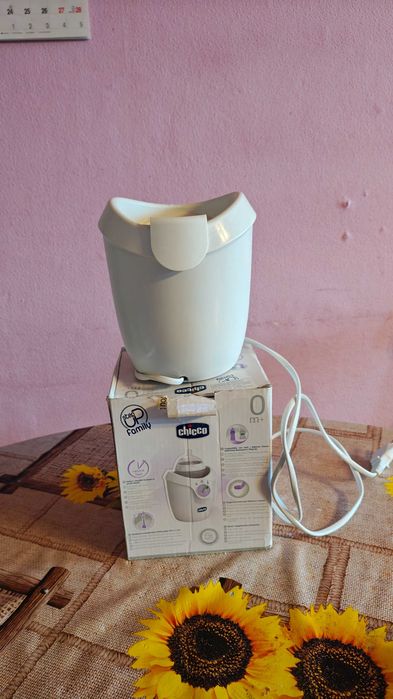 Уред за затопляне на бурканчета и шишета