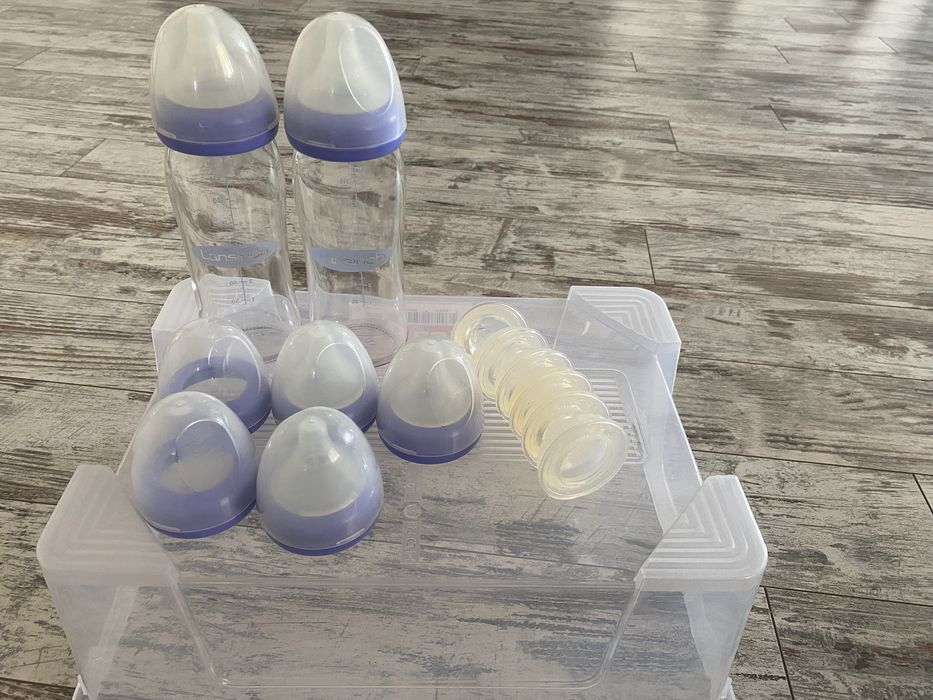 Biberoane sticla Lansinoh