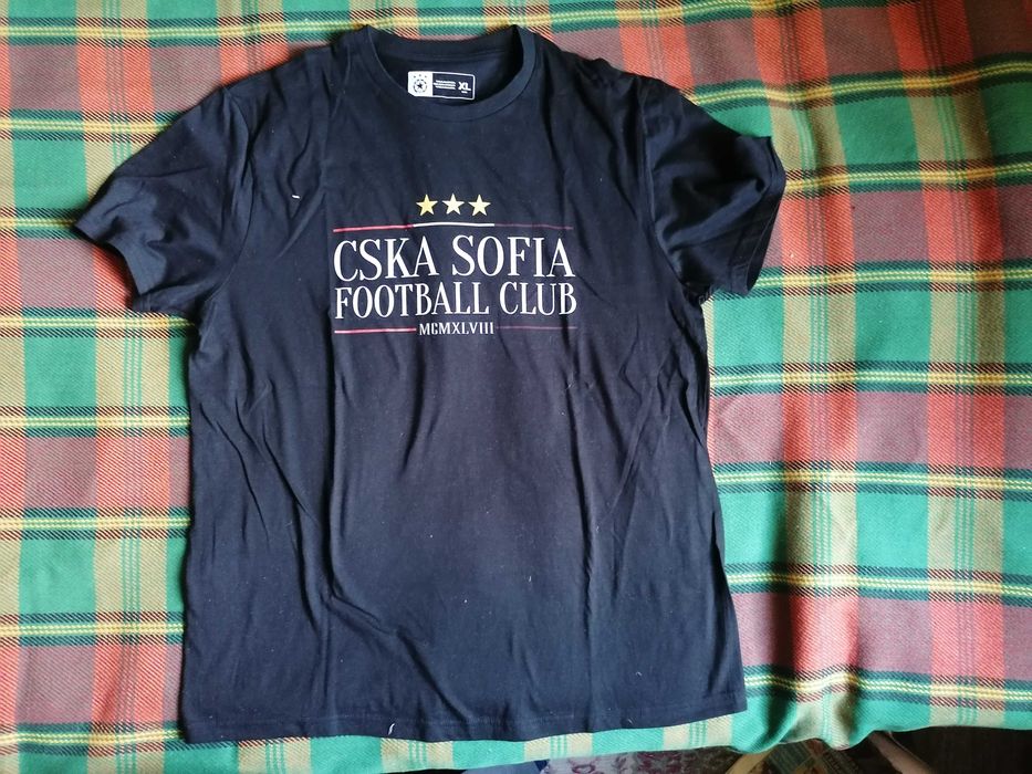 Официални тениски на ЦСКА