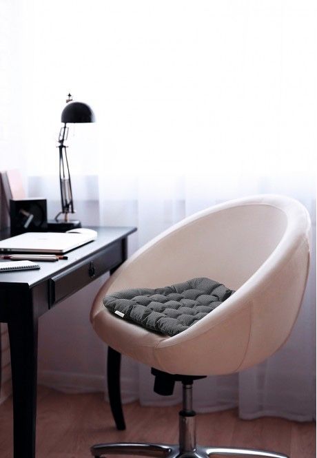 Сиденье с наполнителем из лузги гречихи