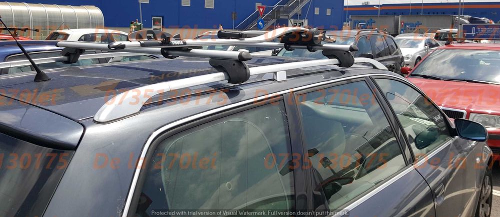 Bare transversale portbagaj ALUMINIU VOLVO V40 V50 V70 XC70 XC90